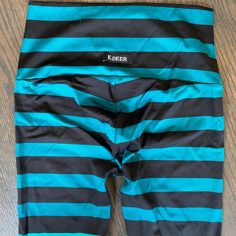 KDEER Striped Leggings